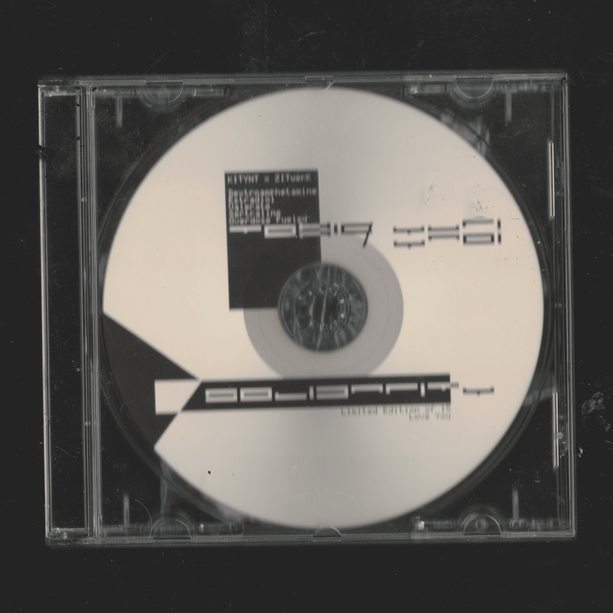 The cover for Dextroamphetamine Estradiol Valerate Sertraline Overdose Fueled Toxic Yuri / Yaoi Solidarity CD.